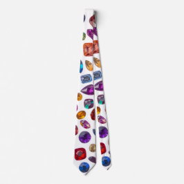 Precious Gems - Men's Custom Necktie Krawatte