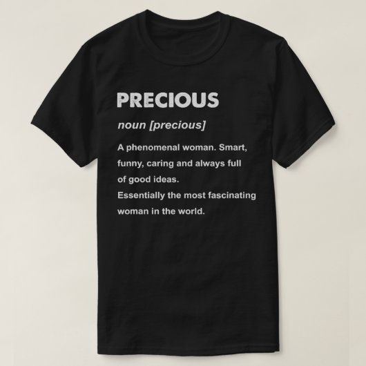Precious Name T-Shirt (Design vorne)