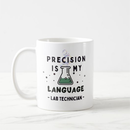 Precision is My Language – Detail-Driven Pro Kaffeetasse (Links)