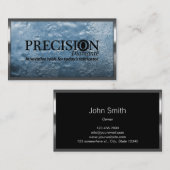 Precision Metal Border Ice Wall Visitenkarte (Vorne/Hinten)