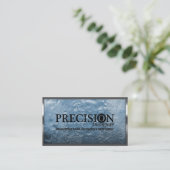 Precision Metal Border Ice Wall Visitenkarte (Stehend Vorderseite)