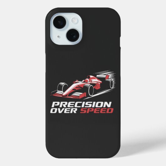 Precision Over Speed Sports Mixed Case-Mate iPhone Hülle (Rückseite)