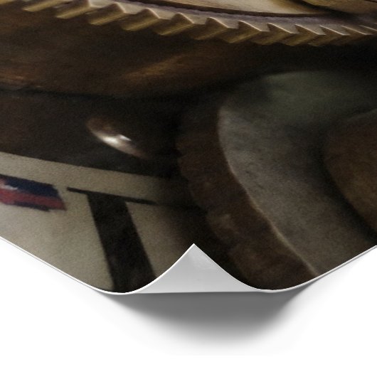 Precision Release: Clock Tower Escape Wheel Poster (Ecke)