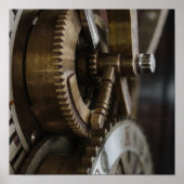 Precision Release: Clock Tower Escape Wheel Poster (Vorne)