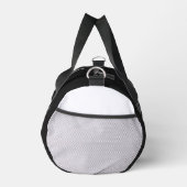 Precision siegt leise Golf-Typografie Motivation Duffle Bag (Rechts)