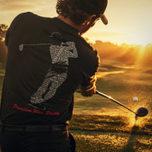 Precision siegt leise Golf Wortkunst