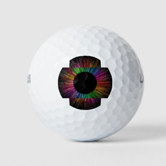 PrecisionStrike: Das ultimative Golf Ball Design" (Vorderseite)