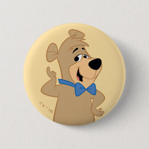 Precocious Boo Bear Button