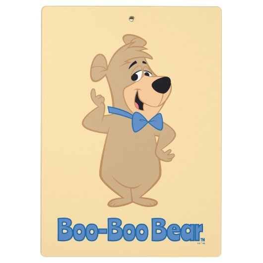 Precocious Boo Bear Klemmbrett (Rückseite)