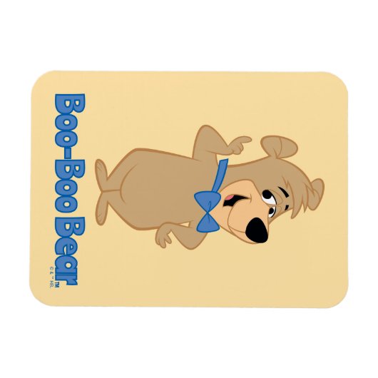 Precocious Boo Bear Magnet (Horizontal)