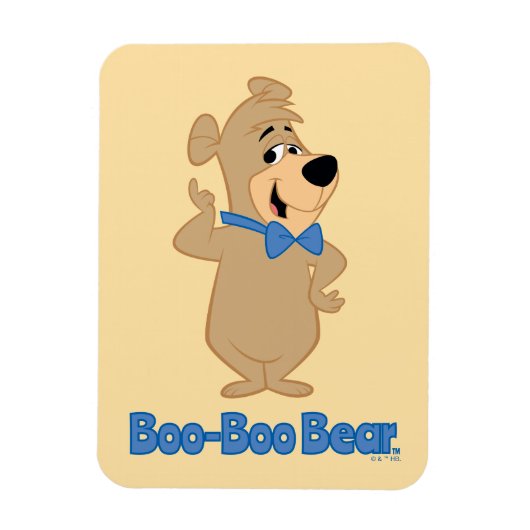 Precocious Boo Bear Magnet (Vertikal)