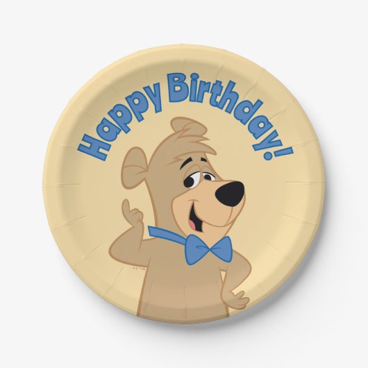 Precocious Boo Bear Pappteller (Vorderseite)