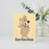 Precocious Boo Bear Postkarte (Stehend Vorderseite)
