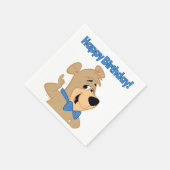 Precocious Boo Bear Serviette (Ecke)