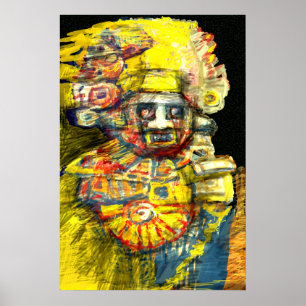 Precolumbian Gott Poster