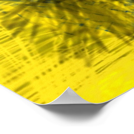 Precolumbianer Gott Poster (Ecke)