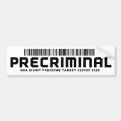 Precriminal Autoaufkleber (Vorne)