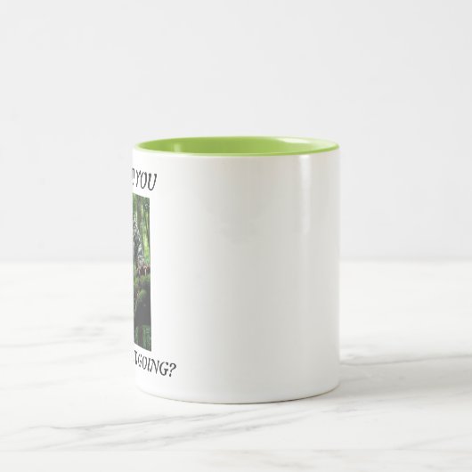 Predator Alert Zweifarbige Tasse (Mittel)