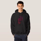 Predator Animal Forest Wildlife Wolf Portrait Wolf Hoodie (Vorne ganz)