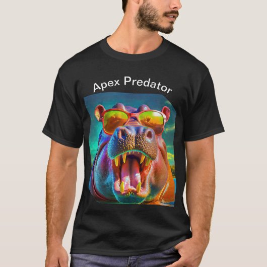 Predator Hippo T-Shirt (Vorderseite)