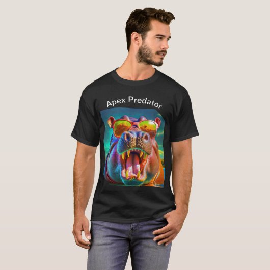 Predator Hippo T-Shirt (Vorne ganz)