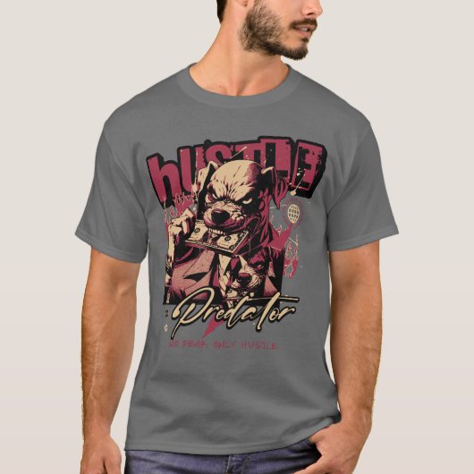 Predator: Keine Angst, nur Stress T-Shirt (Vorderseite)