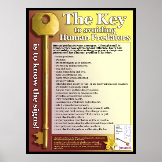 Predator poster (US-Größe) (Vorne)