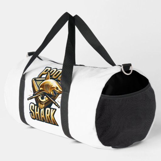 Predatory Puck, Shark Swings Stick Duffle Bag (Rechte Ecke)