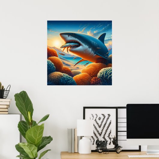 Predatory Symphony Poster (Heimbüro)