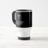 Predige es 2. Timotheus 4: 2 Drei Nägel Reisebecher (Vorderseite Links)
