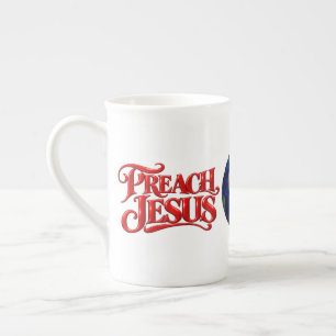 Predige Jesus Porzellantasse