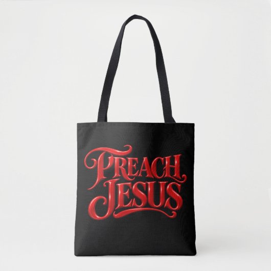Predige Jesus Tasche (Vorderseite)