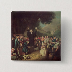 Predigen Georges Whitefield Button