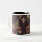 Predigen Georges Whitefield Zweifarbige Tasse (Vorderseite Links)