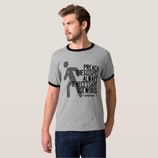 Predigen Sie die Gebrauchswörter des Evangeliums T-Shirt