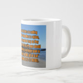 Prediger 3:12-13 WEBU Mug Jumbo-Tasse (Vorderseite Rechts)