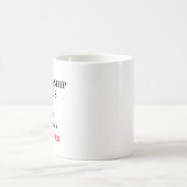 Prediger des Beziehungsstatus Kaffeetasse (Mittel)