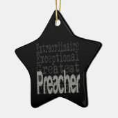 Prediger Extraordinaire Keramik Ornament (Links)