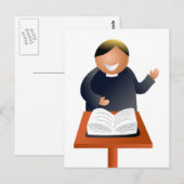 Prediger Postkarte (Vorne/Hinten)