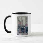 Predigt des päpstlichen Legate, Cornelius Musso Tasse (Links)