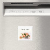Predigt Rose Stillleben Magnet (In Situ (Geschirrspüler))