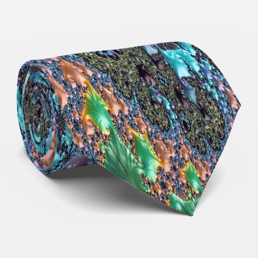 Predisposition Embolismus Fraktal Design 3 Krawatte (Gerollt)