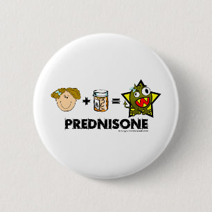 Prednison-Monster Button