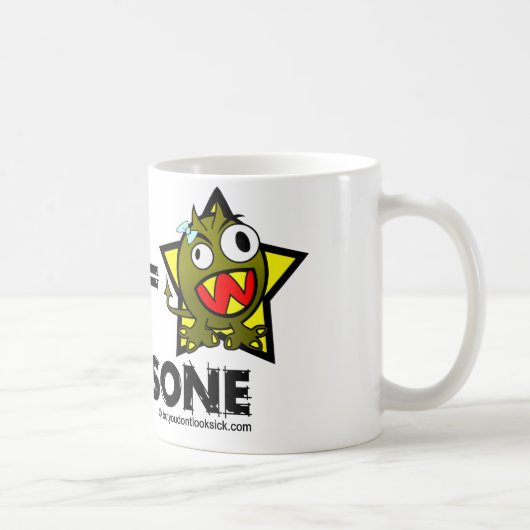 Prednison-Monster Kaffeetasse (Rechts)
