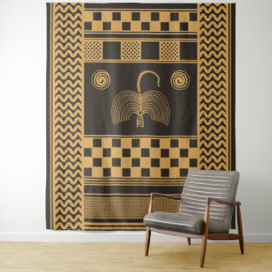 Predynastic Ägypten Palm Tapestry Wandteppich