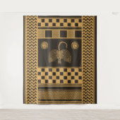 Predynastic Ägypten Palm Tapestry Wandteppich (Vorderseite)