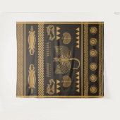 Predynastic Egypt Nile Tapestry Wandteppich (Vorderseite (Horizontal))