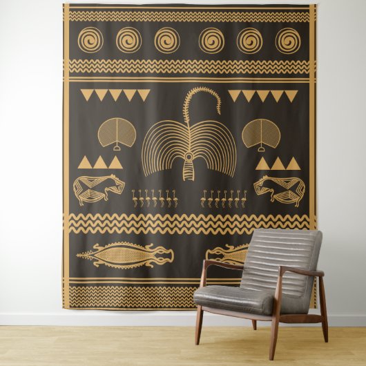 Predynastic Egypt Nile Tapestry Wandteppich (Beispiel)