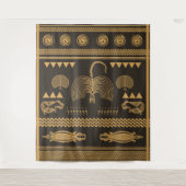 Predynastic Egypt Nile Tapestry Wandteppich (Vorderseite)