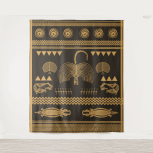 Predynastic Egypt Nile Tapestry Wandteppich